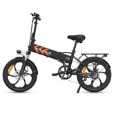 ENGWE P1 Electric Bike - 250W Motor 36V 13Ah Battery 20 Inch Wheels Mechanical Disc Brakes - Black